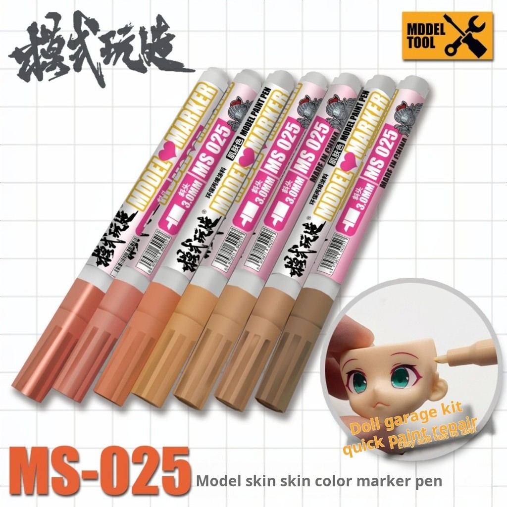 MS025 S001-S007 Model Skin Col - Model Kit Markers ulasan dan harga