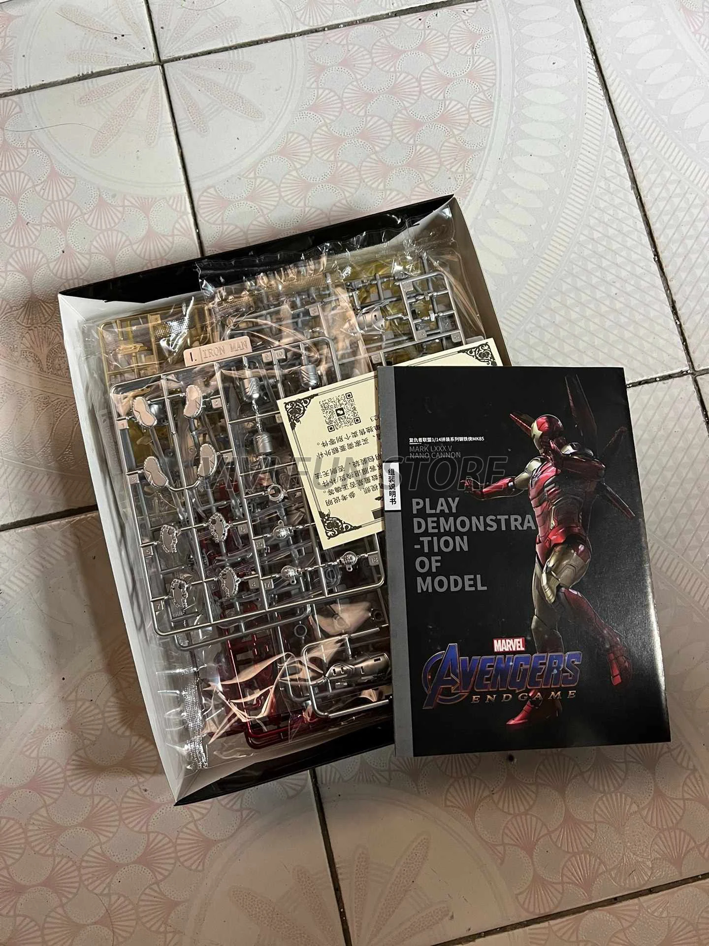In Stock MORSTORM Avengers:End - Model Kit Iron Man Mark 50 ulasan dan harga