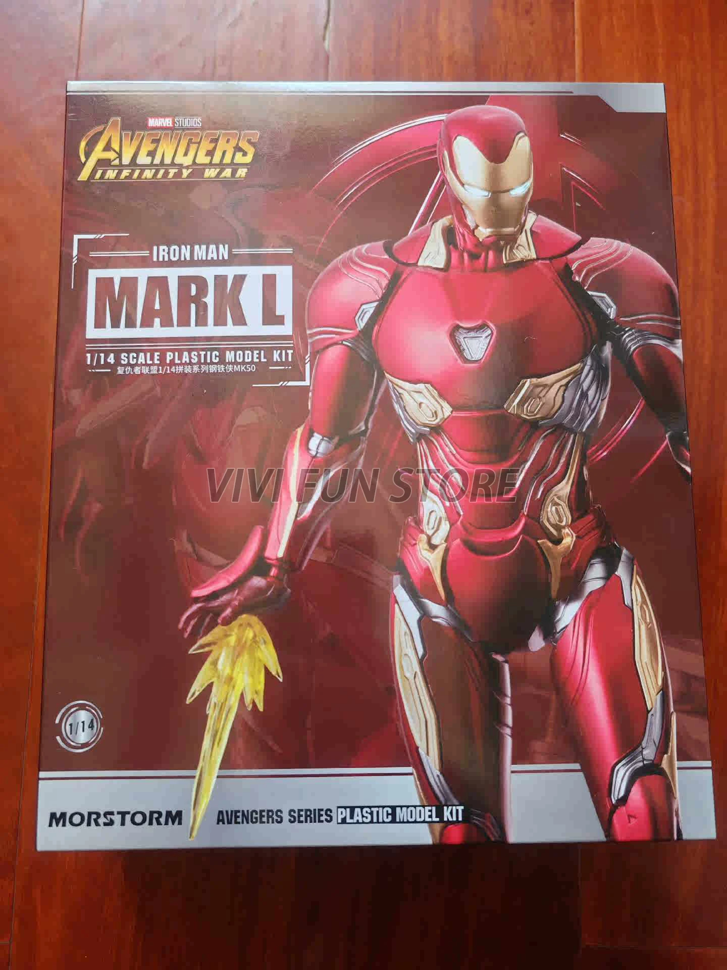 In Stock MORSTORM Avengers:End - Model Kit Iron Man Mark 50 ulasan dan harga