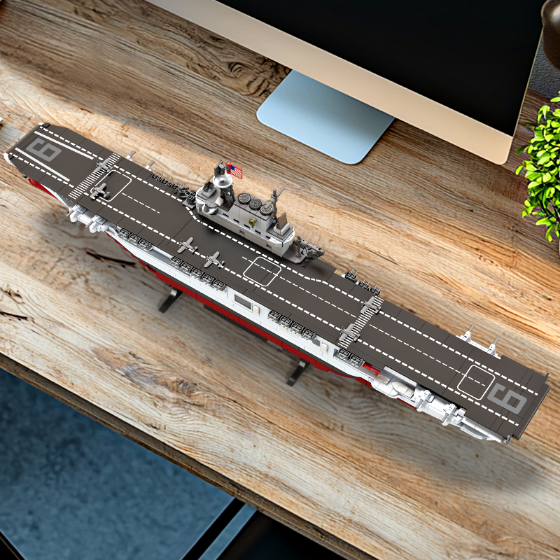USS CV-6 Enterprise Building B - Model Kit Uss Enterprise ulasan dan harga