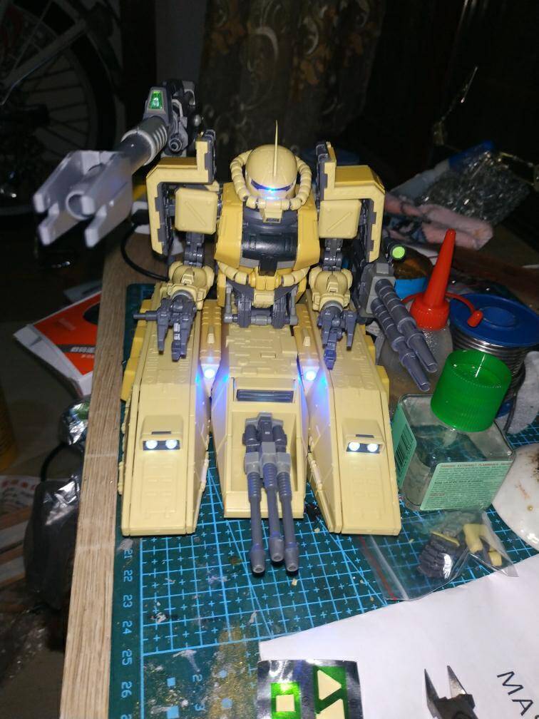 Original Motorking Model 1/100 - Model Kit Zaku ulasan dan harga