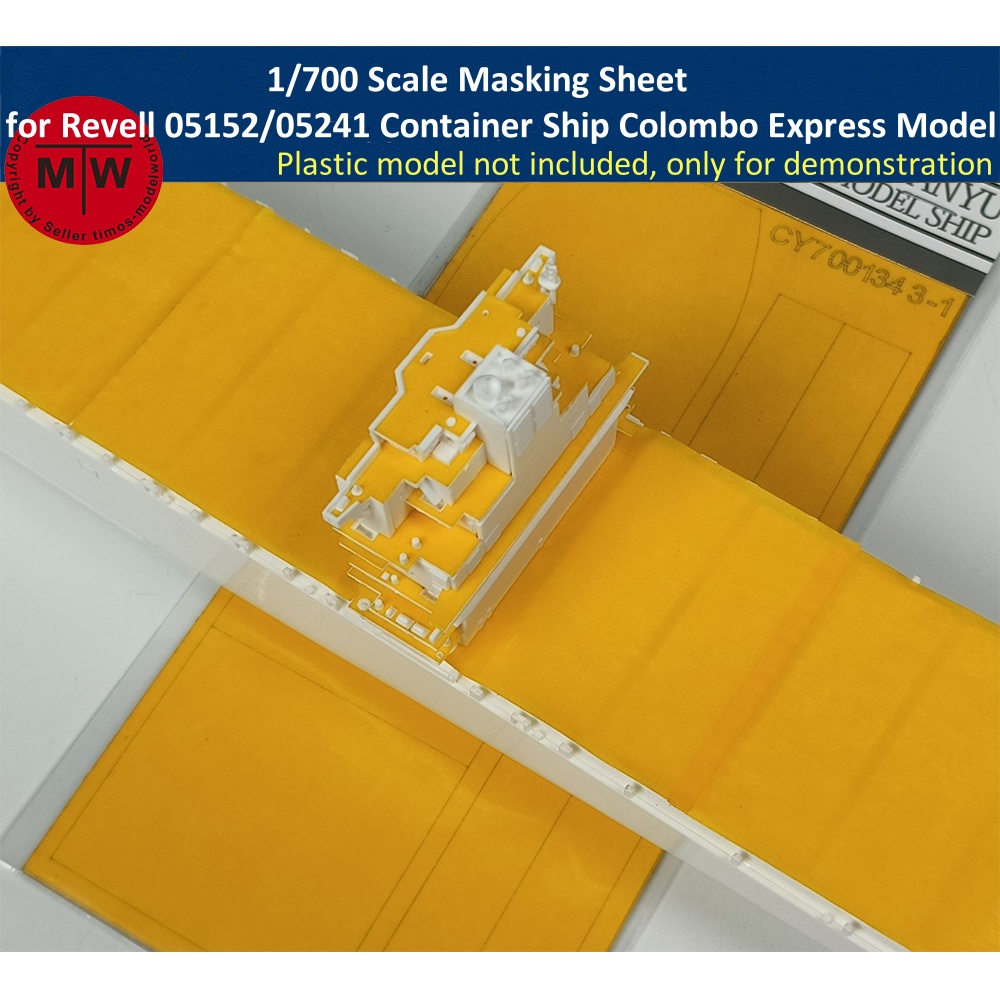 1/700 Scale Masking Sheet for  - Model Kit Revell ulasan dan harga