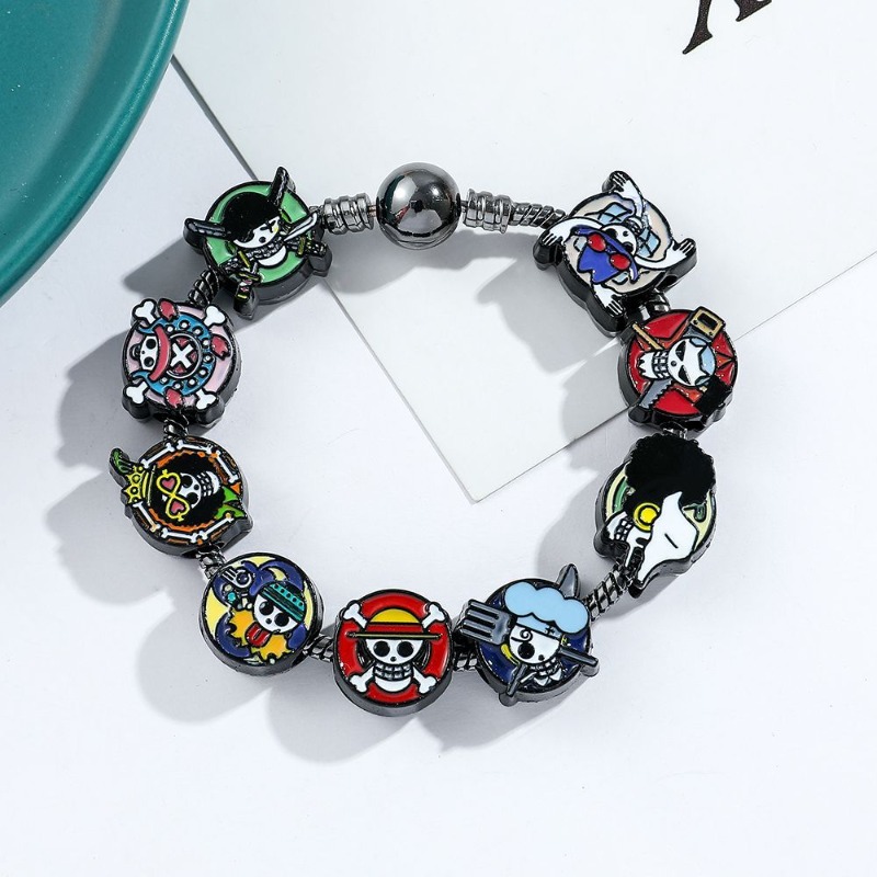 Cartoon cute One Piece bead br - Model Kit Luffy ulasan dan harga