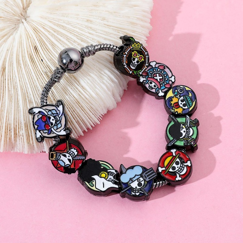 Cartoon cute One Piece bead br - Model Kit Luffy ulasan dan harga