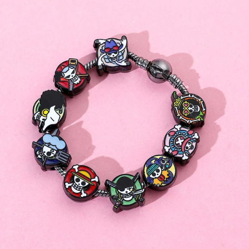 Cartoon cute One Piece bead br - Model Kit Luffy ulasan dan harga
