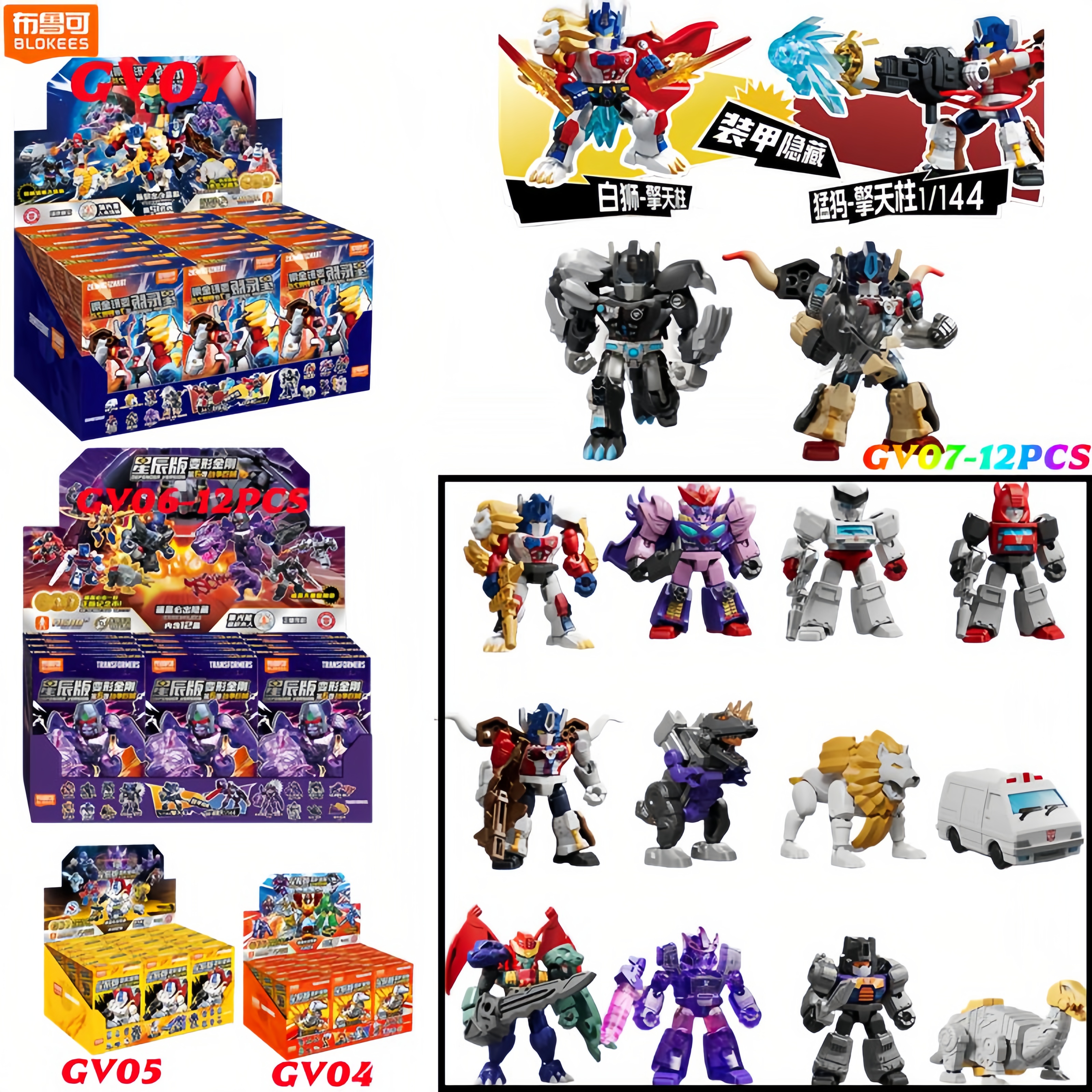 NEW Blokees Transformation GV0 - Model Kit Transformers ulasan dan harga