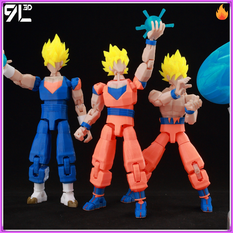 9L3D  Printed Action Figure Dr - Model Kit Frieza ulasan dan harga