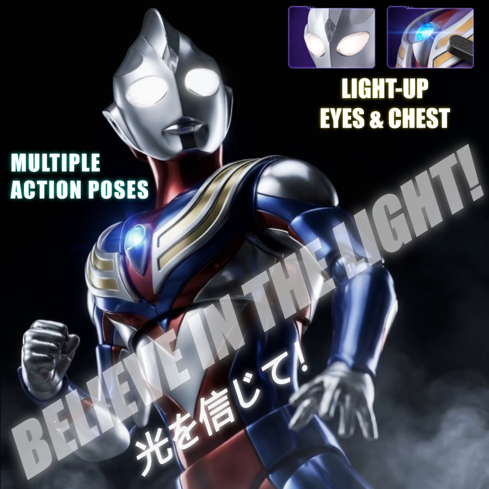 2026 New Blokees Ultraman Tiga - Model Kit Ultraman Tiga ulasan dan harga