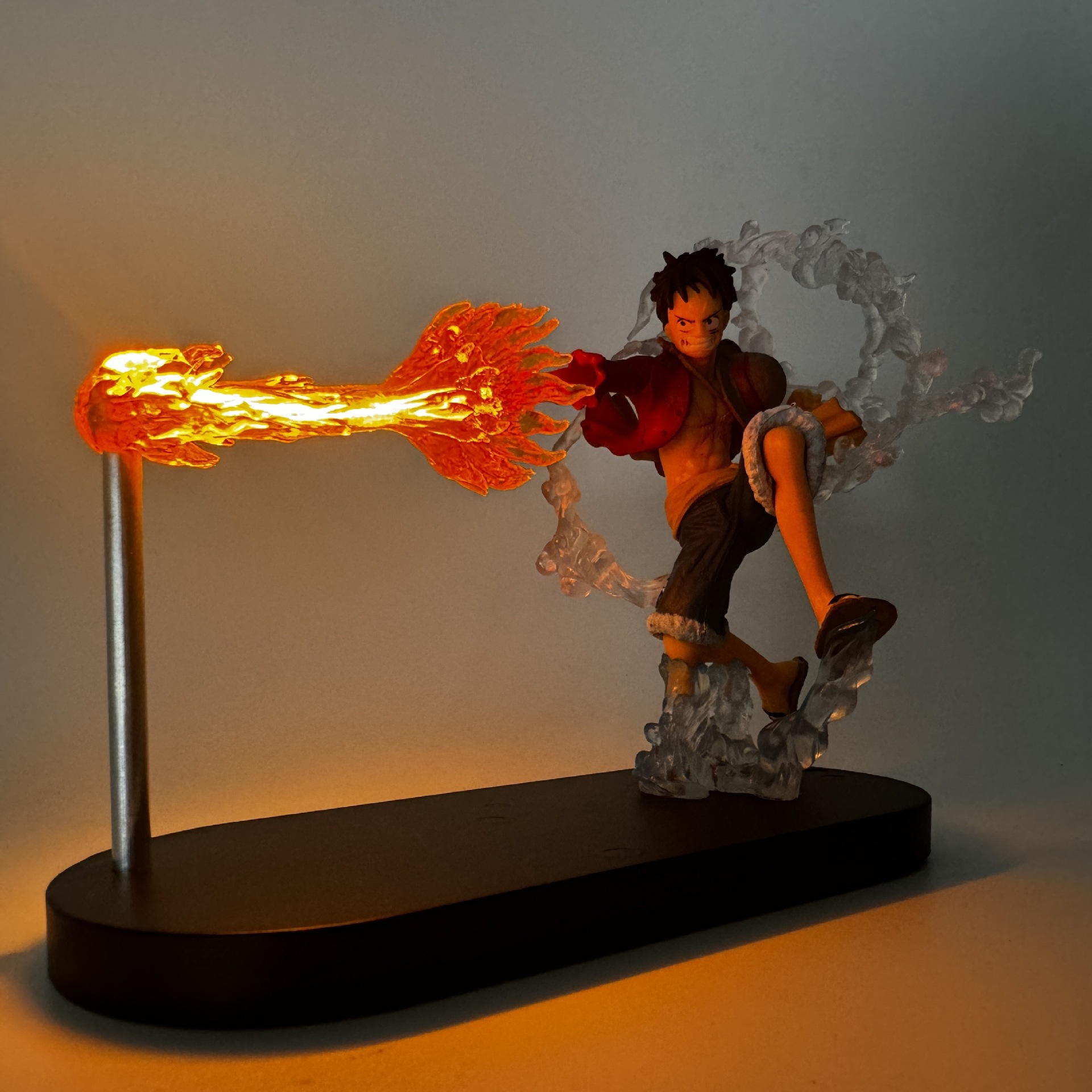 Fire Fist Ace Anime Night Ligh - Model Kit Luffy ulasan dan harga