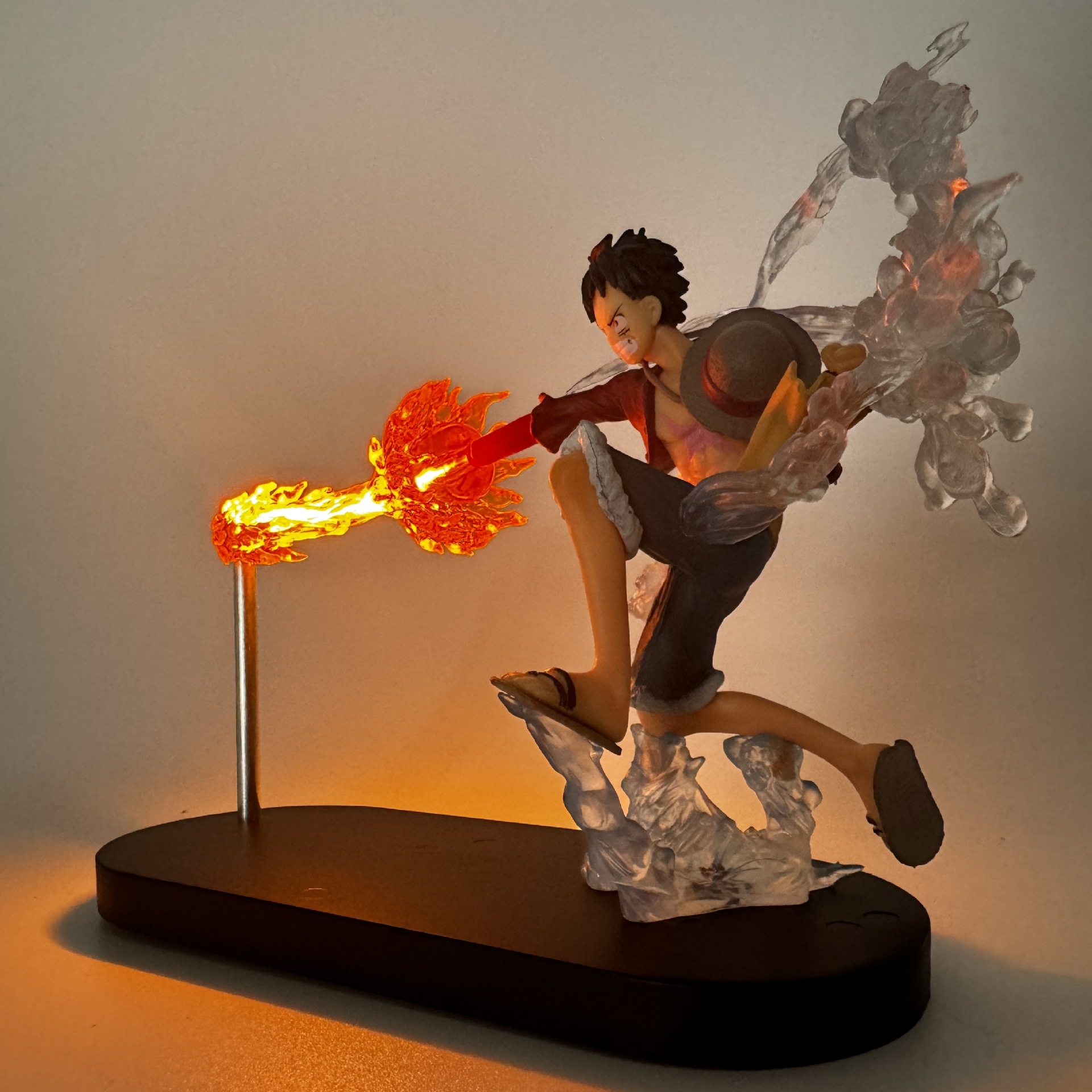 Fire Fist Ace Anime Night Ligh - Model Kit Luffy ulasan dan harga