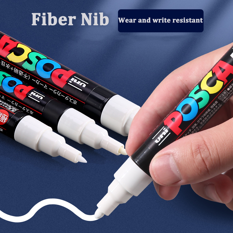 UNI Posca White Waterproof Per - Model Kit Markers ulasan dan harga