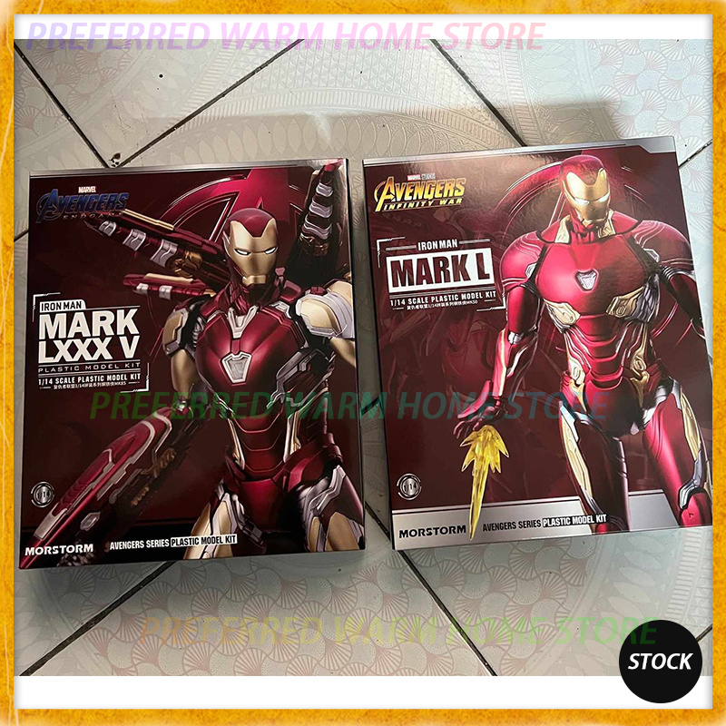 In Stock Originate MORSTORM Ir - Model Kit Iron Man Mark 50 ulasan dan harga