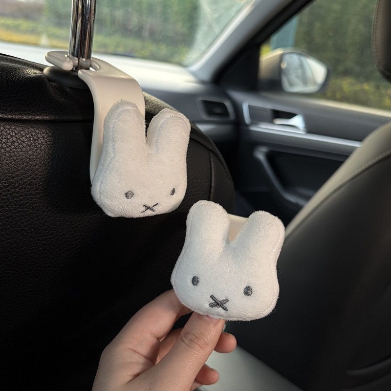 Miffy creative car hook with   - Model Kit Car ulasan dan harga