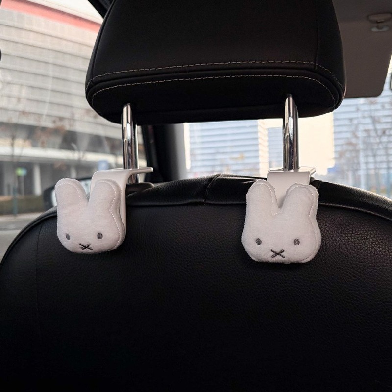 Miffy creative car hook with   - Model Kit Car ulasan dan harga