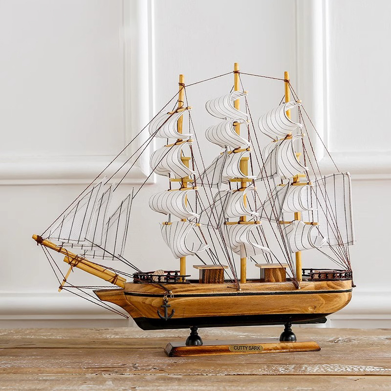 Wooden sailboat Craft Ornament - Model Kit Revell ulasan dan harga
