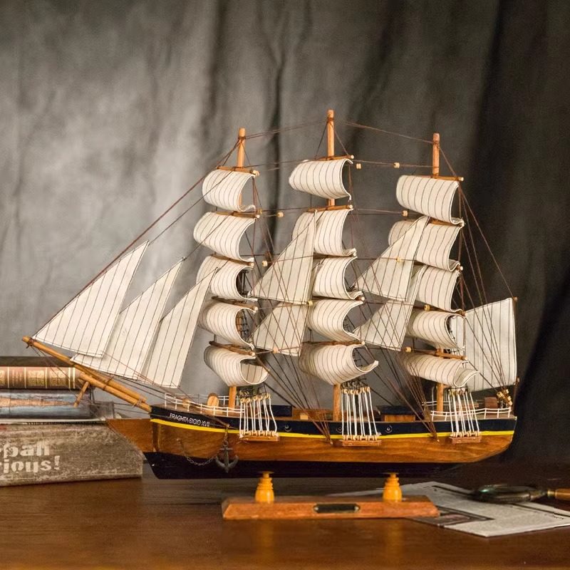 Wooden sailboat Craft Ornament - Model Kit Revell ulasan dan harga
