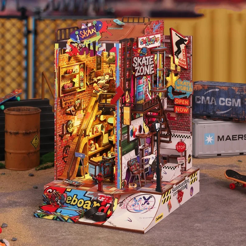 Wooden Skateboarding Competiti - Model Kit Competition ulasan dan harga