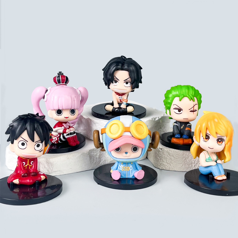 1-12pcs blind box Anime One Pi - Model Kit Luffy ulasan dan harga