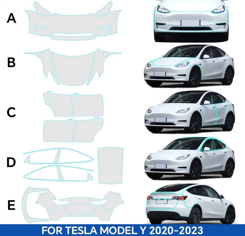 8.5Mil TPU Bumper Pre-cut PPF  - Model Kit Car ulasan dan harga