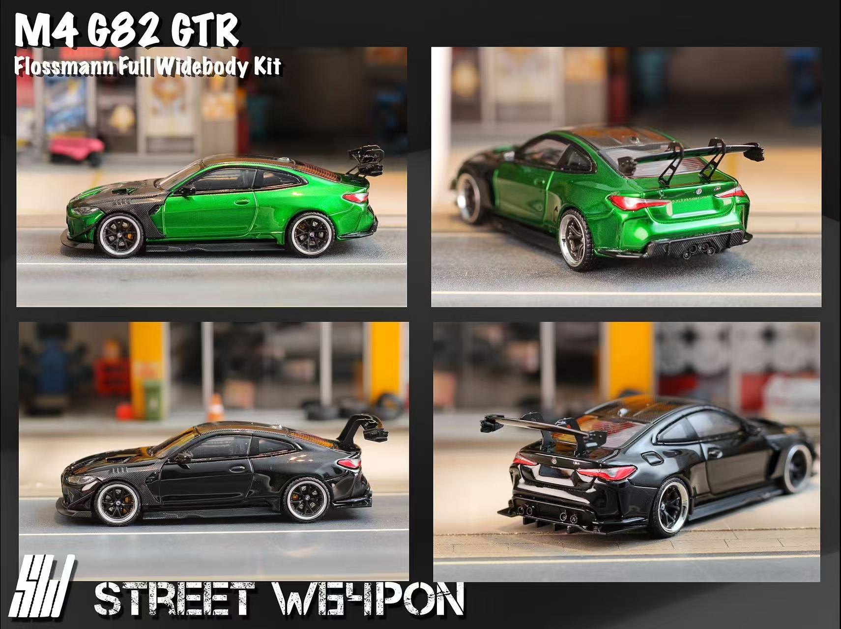 In Stock SW 1:64 G82 M4 GTR Co - Model Kit Competition ulasan dan harga