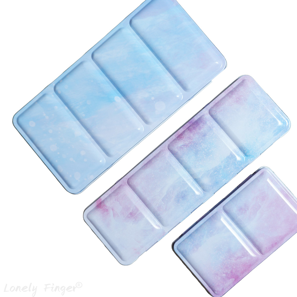 Empty Watercolor Palette Tin S - Metallic Paint Set ulasan dan harga