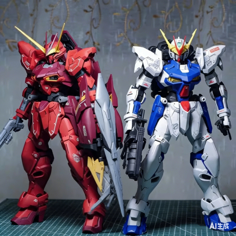 MG RGX-00 1/100 White & Red Te - Model Kit Shooting Star Dragon ulasan dan harga
