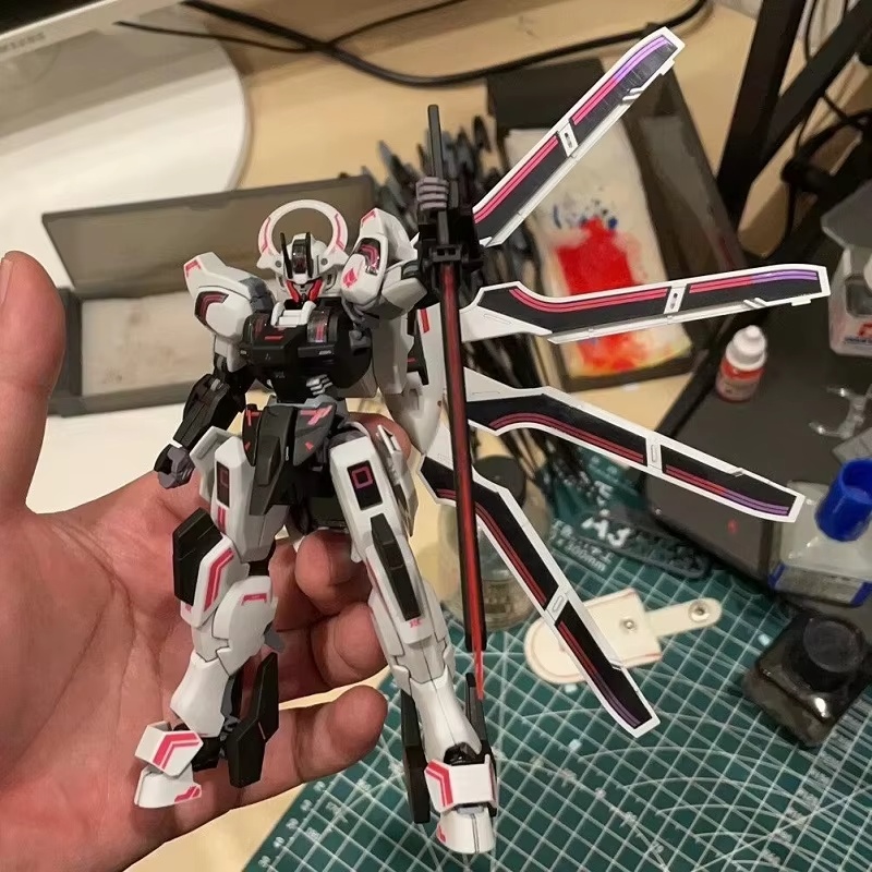 HG 1/144 Schwarzette The Witch - Model Kit Shooting Star Dragon ulasan dan harga