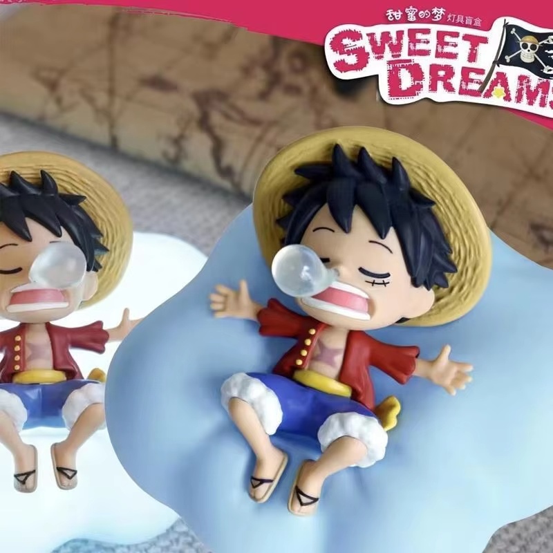 Hot One Piece Anime Blind Box  - Model Kit Luffy ulasan dan harga