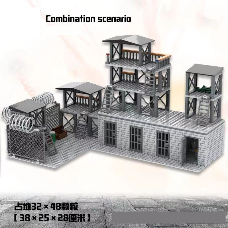 Upgrade Military Base Building - Model Kit Ww2 ulasan dan harga