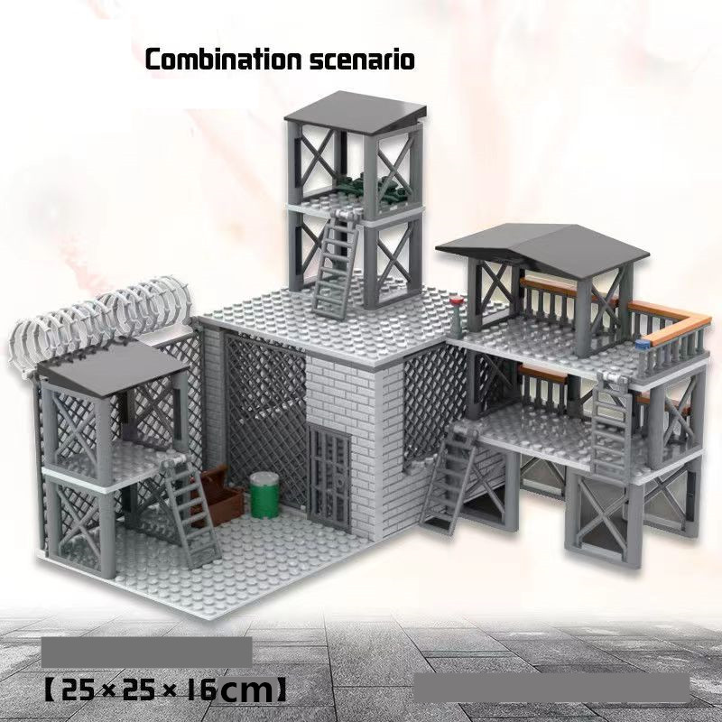 Upgrade Military Base Building - Model Kit Ww2 ulasan dan harga