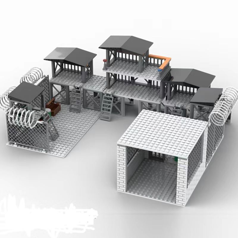 Upgrade Military Base Building - Model Kit Ww2 ulasan dan harga