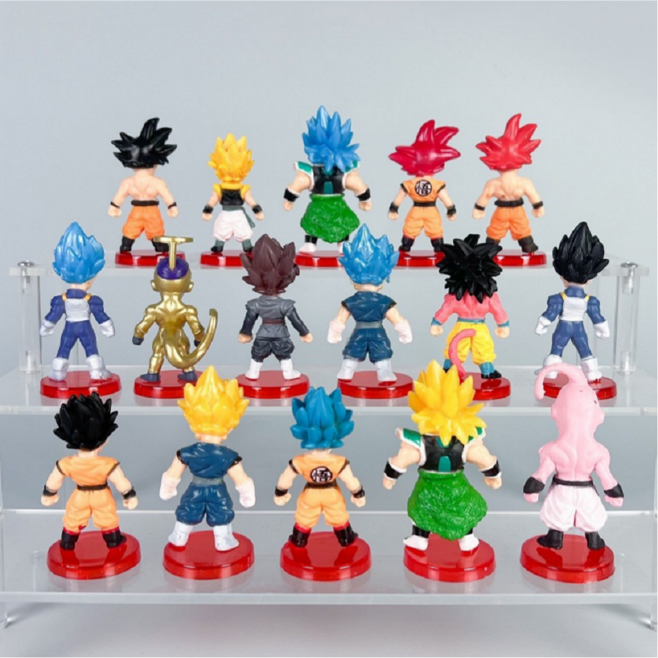 1-24pcs Random Blind Box Toy A - Model Kit Frieza ulasan dan harga