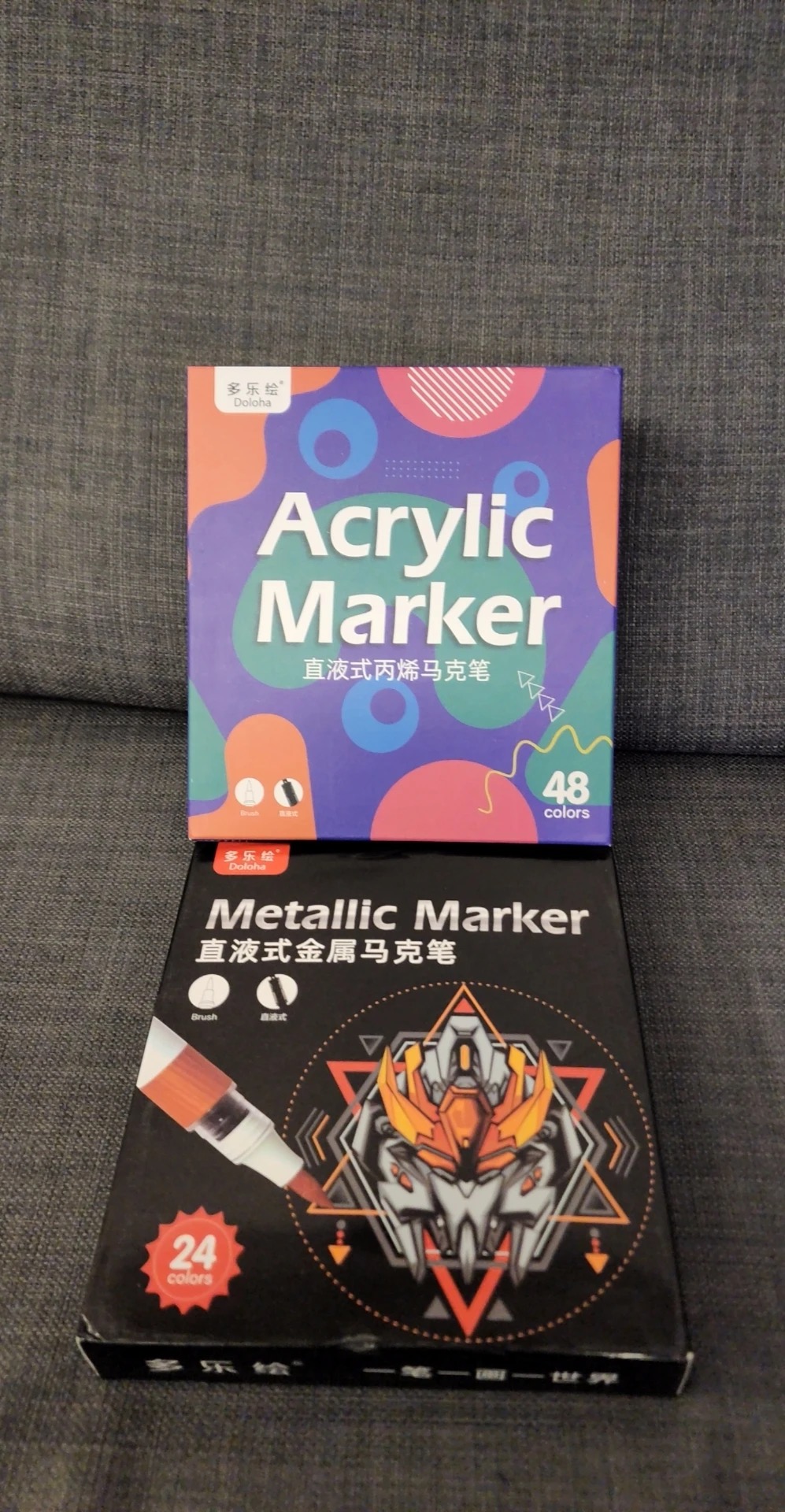 DOLOHA Doloha Acrylic Marker P - Model Kit Markers ulasan dan harga